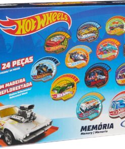 Jogo da Memória Hot Wheels