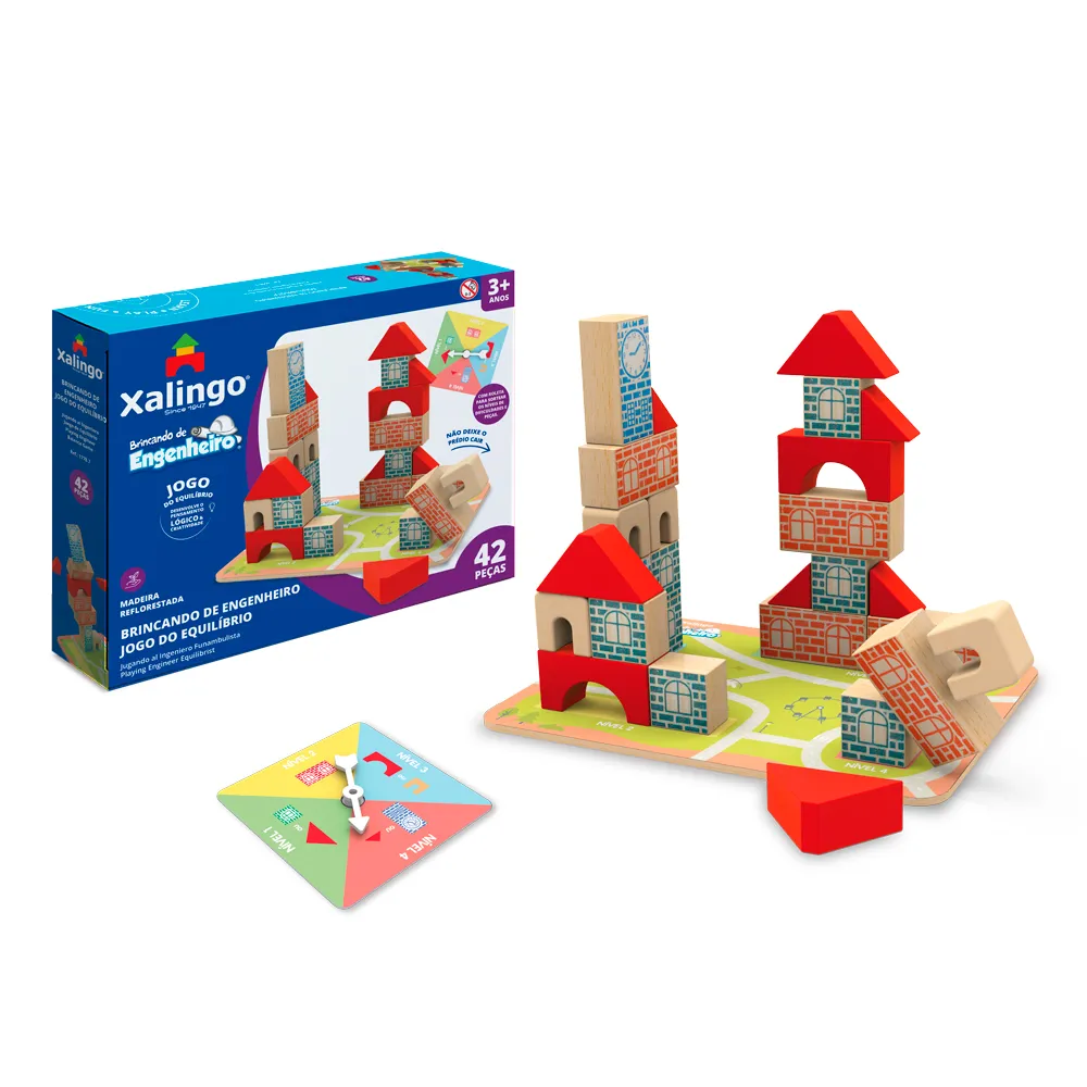 Brincando de Engenheiro Jogo do Equilíbrio