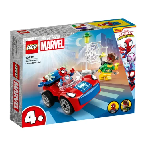 Carro do Homem-Aranha e Doc Ock Lego Marvel