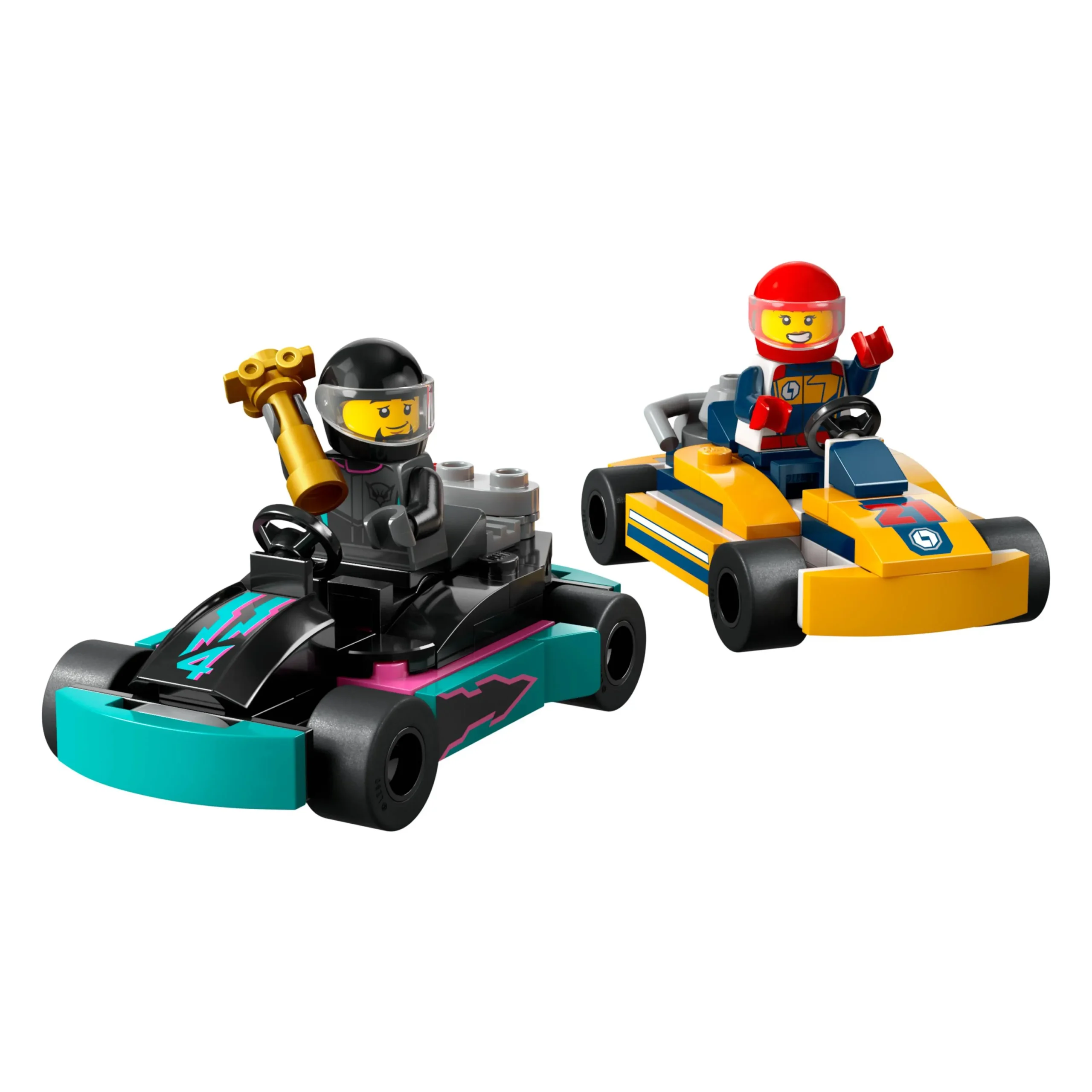 Kart e Pilotos de Corrida Lego City - Imagem 3