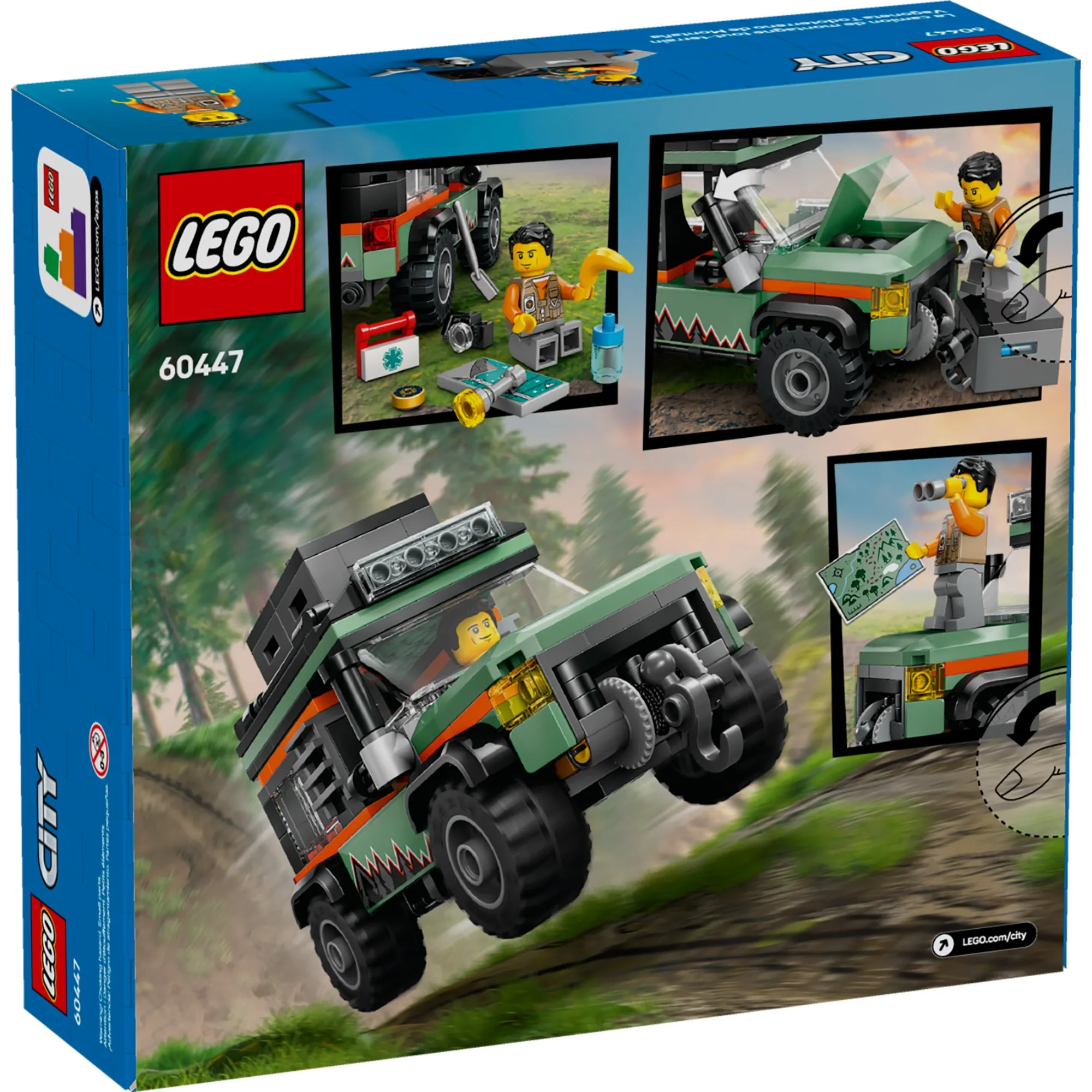 Utilitário Off-Road 4X4 Lego City - Imagem 6