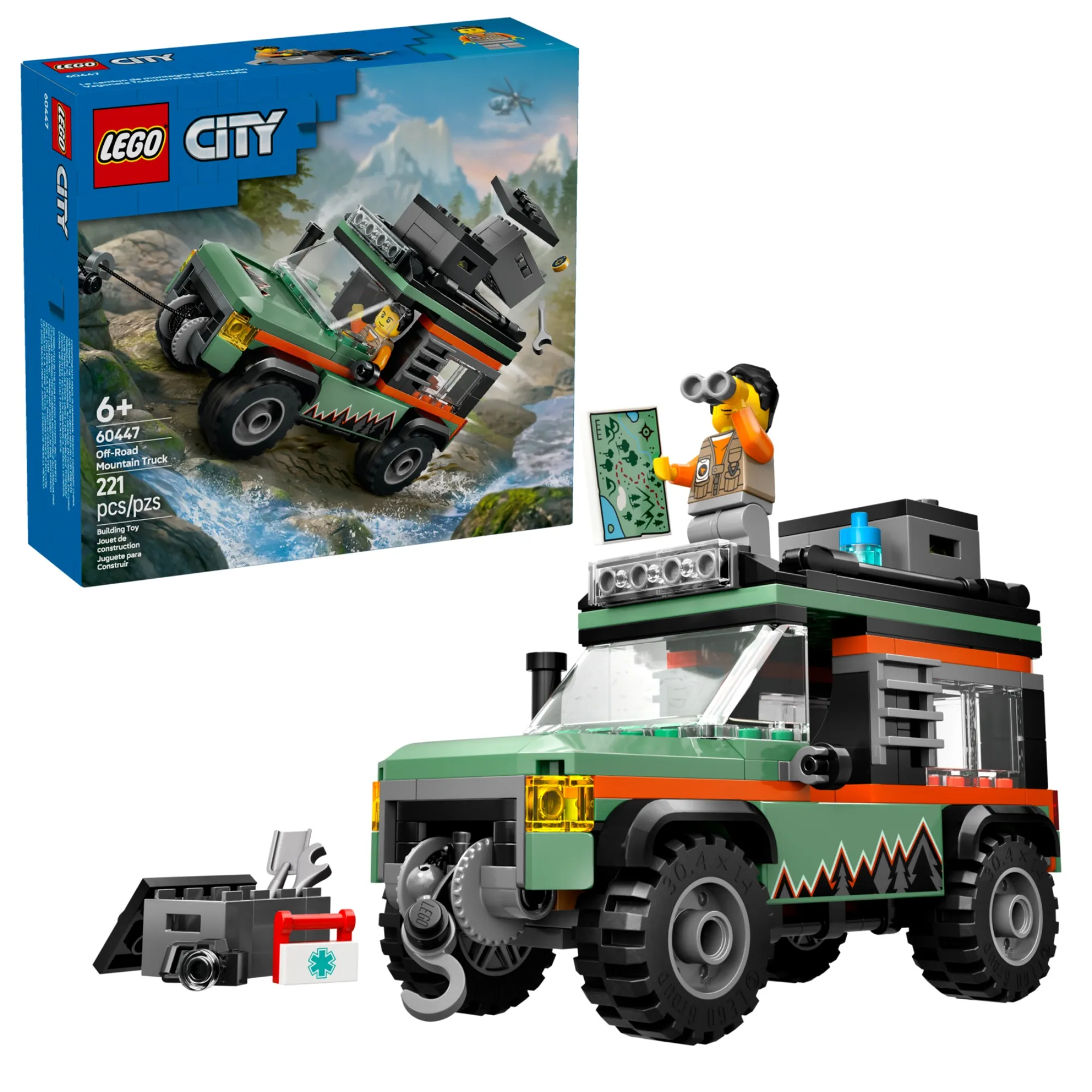 Utilitário Off-Road 4X4 Lego City