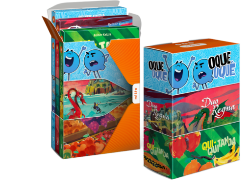 Micro Box com 3 Jogos - Qui-Quitanda/O que O quê/Duo Regna