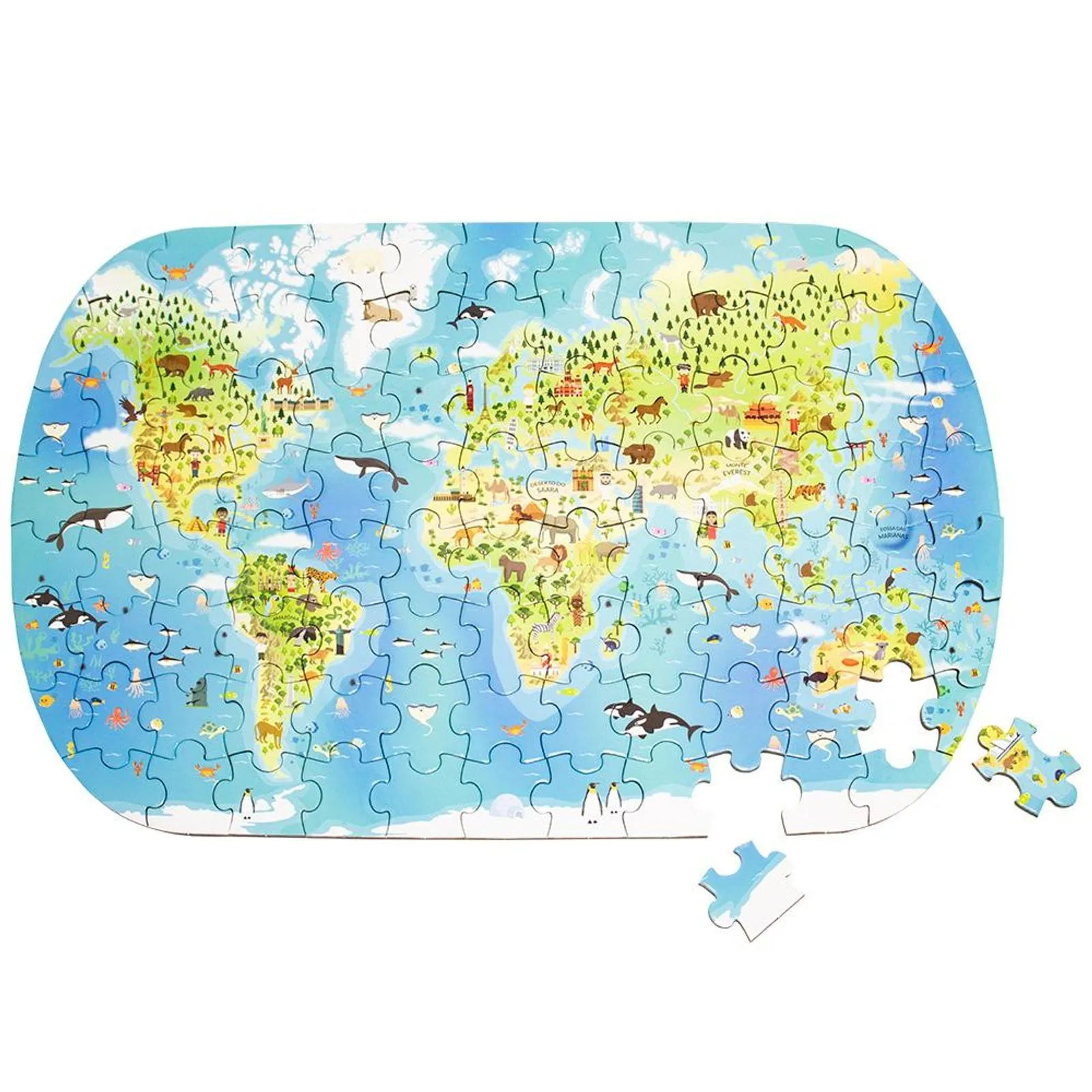 Livro com Quebra-Cabeça Meu Mundo - Imagem 4