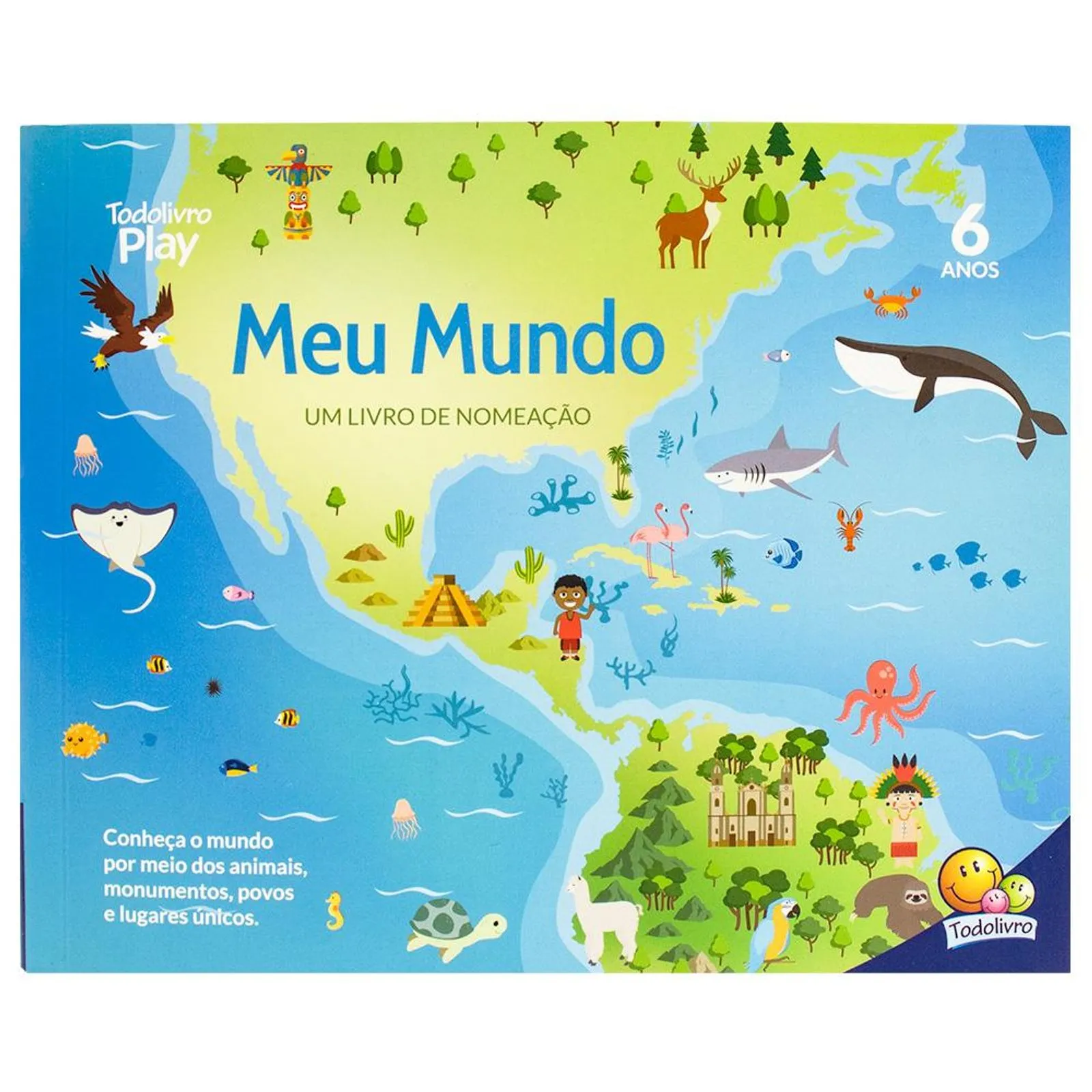 Livro com Quebra-Cabeça Meu Mundo - Imagem 2