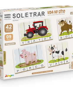 Quebra-Cabeça Soletrar Sítio