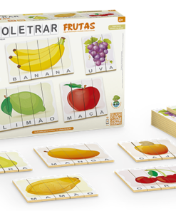 Quebra-Cabeça Soletrar Frutas