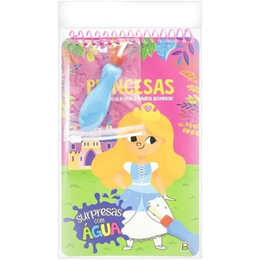 Aqua Book Surpresas com Água - Princesas