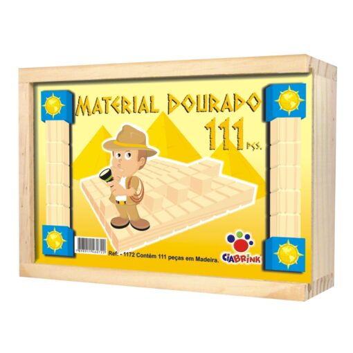 Jogo Material Dourado Individual 111 peças