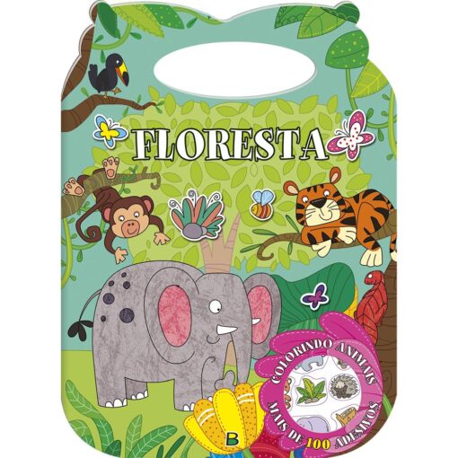 Colorindo Animais da Floresta